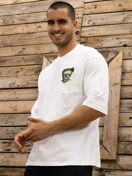 Gavin Paris Shoulder Sleeves Oversized T shirt