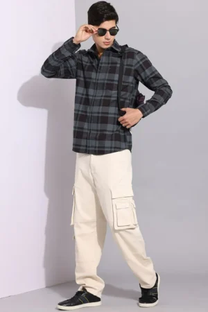 RIGS AND RAGS Men Relaxed Loose Fit Trousers